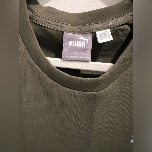 PUMA Men’s Evostripe Crew on Forest/Black - Picture 4 of 6